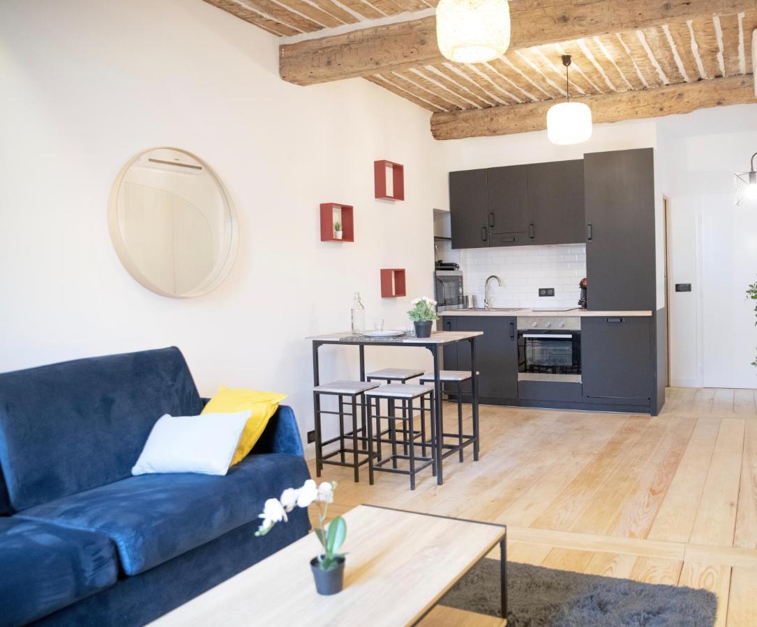 Cosy Migrainier - Vieil Antibes Appartement Buitenkant foto